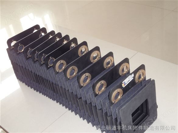 升降臺方形矩形風琴式防護罩生產廠家 皮老虎